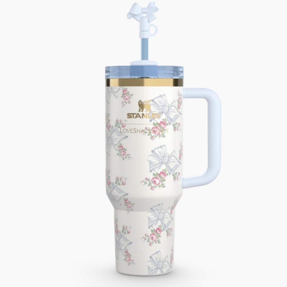 The Stanley X LoveShackFancy Holiday Quencher | 40 OZ